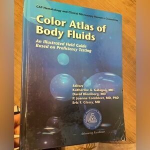 Color Atlas of Body Fluids: An Illustrated Field Guide